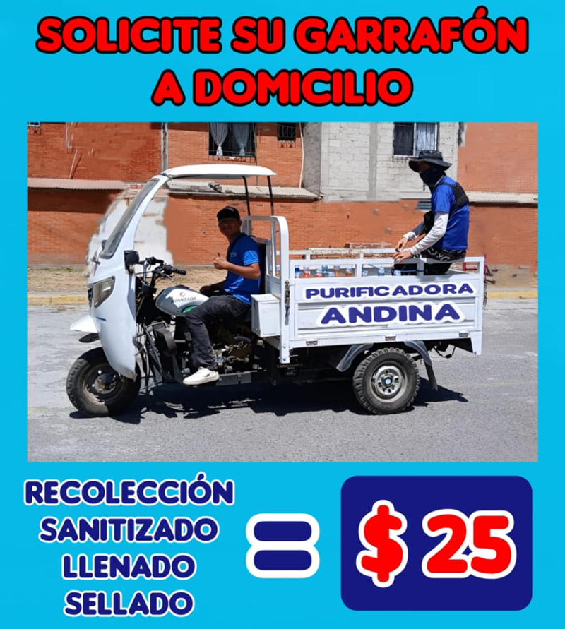 SERVICIO A DOMICILIO DE SU GARRAFON