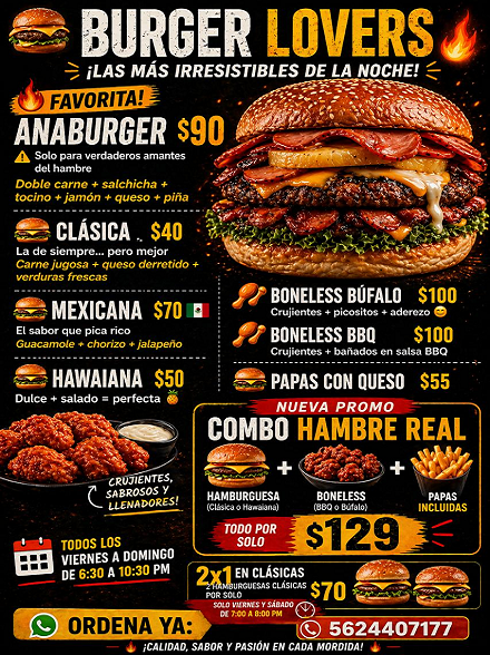 HAMBURGUESAS