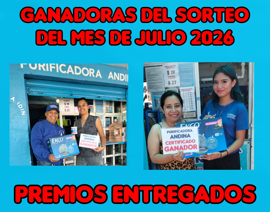 GANADORES MAYO 26