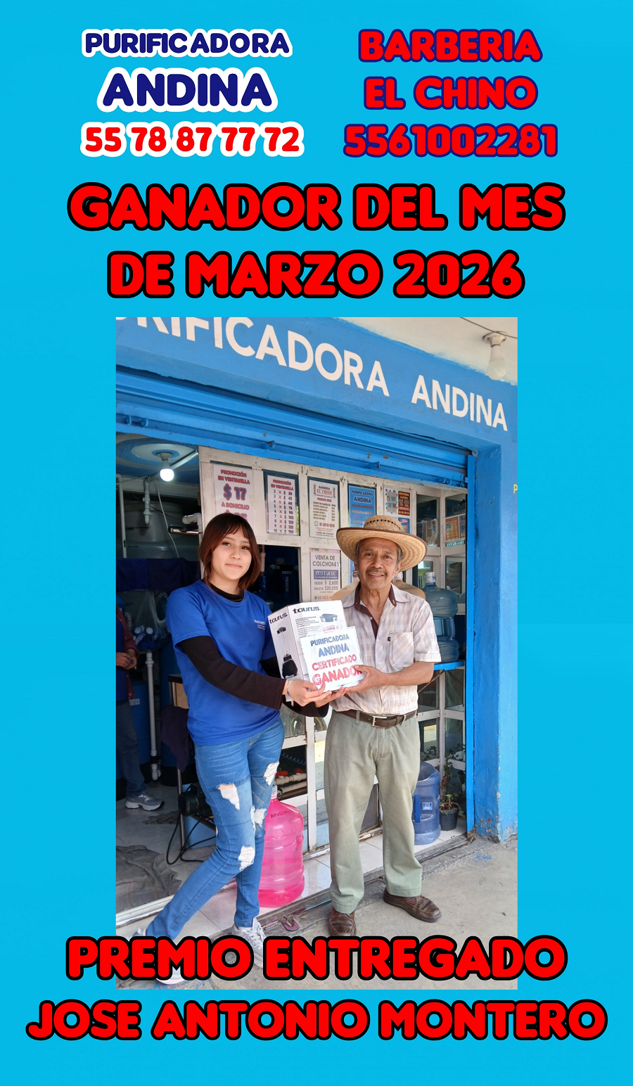 GANADORES ABRIL 25