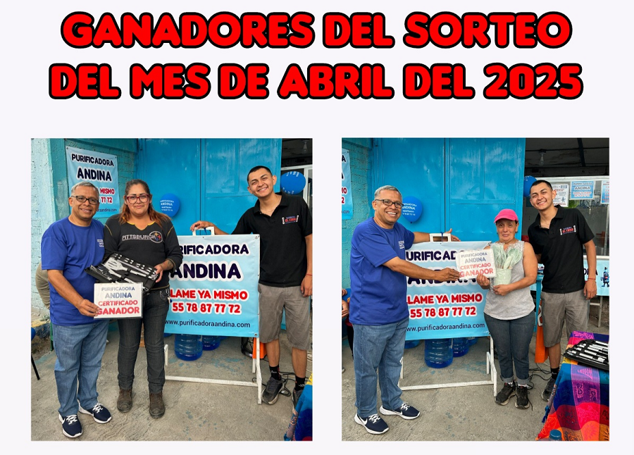 GANADORES ABRIL 25